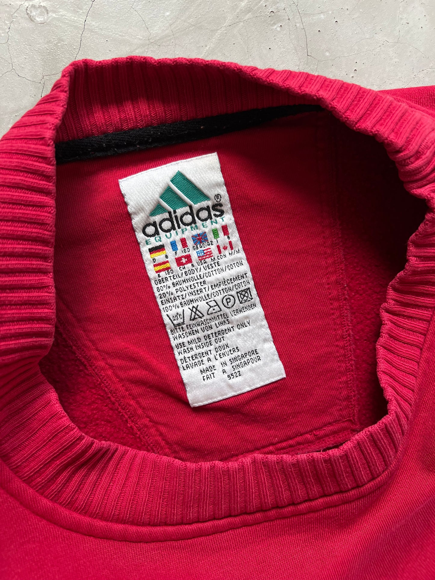 Adidas vintage sweatshirt - M (L)