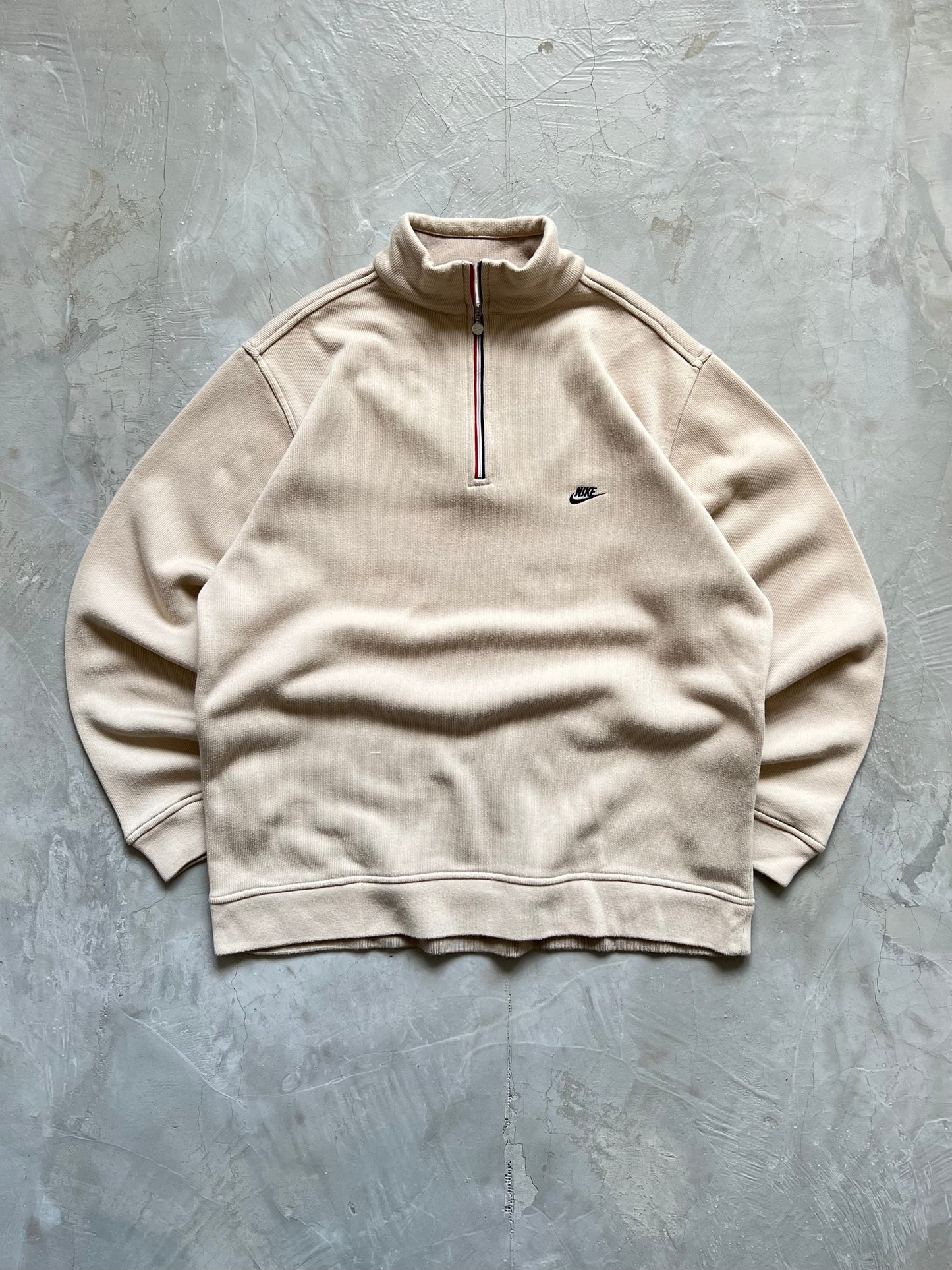 Nike vintage 1/3 zip - M