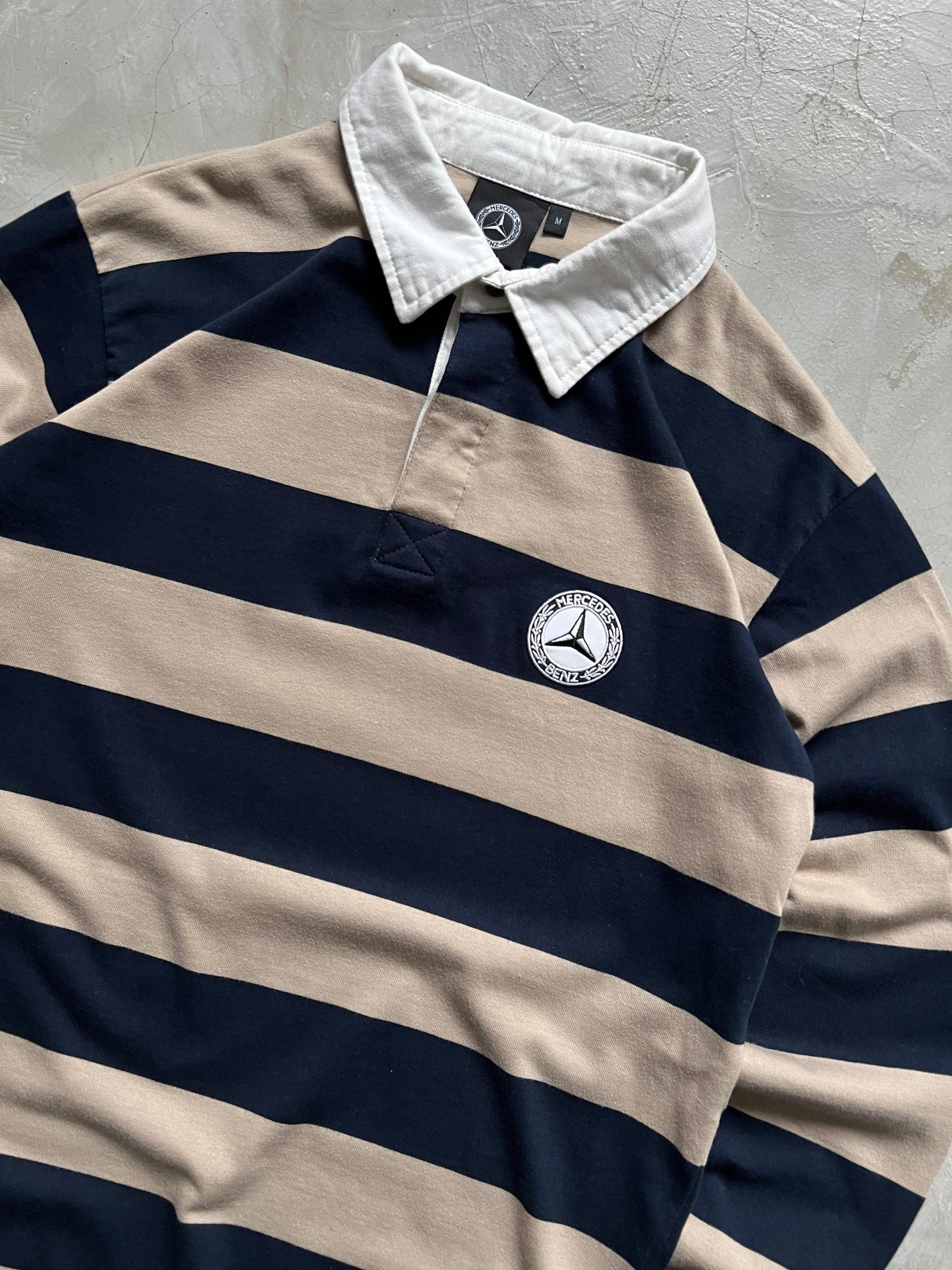 Mercedes vintage rugby sweatshirt - M D2 - SNDSHP