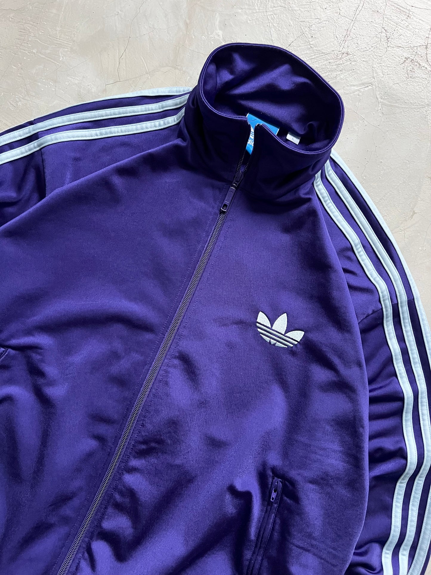 Adidas vintage zip - L