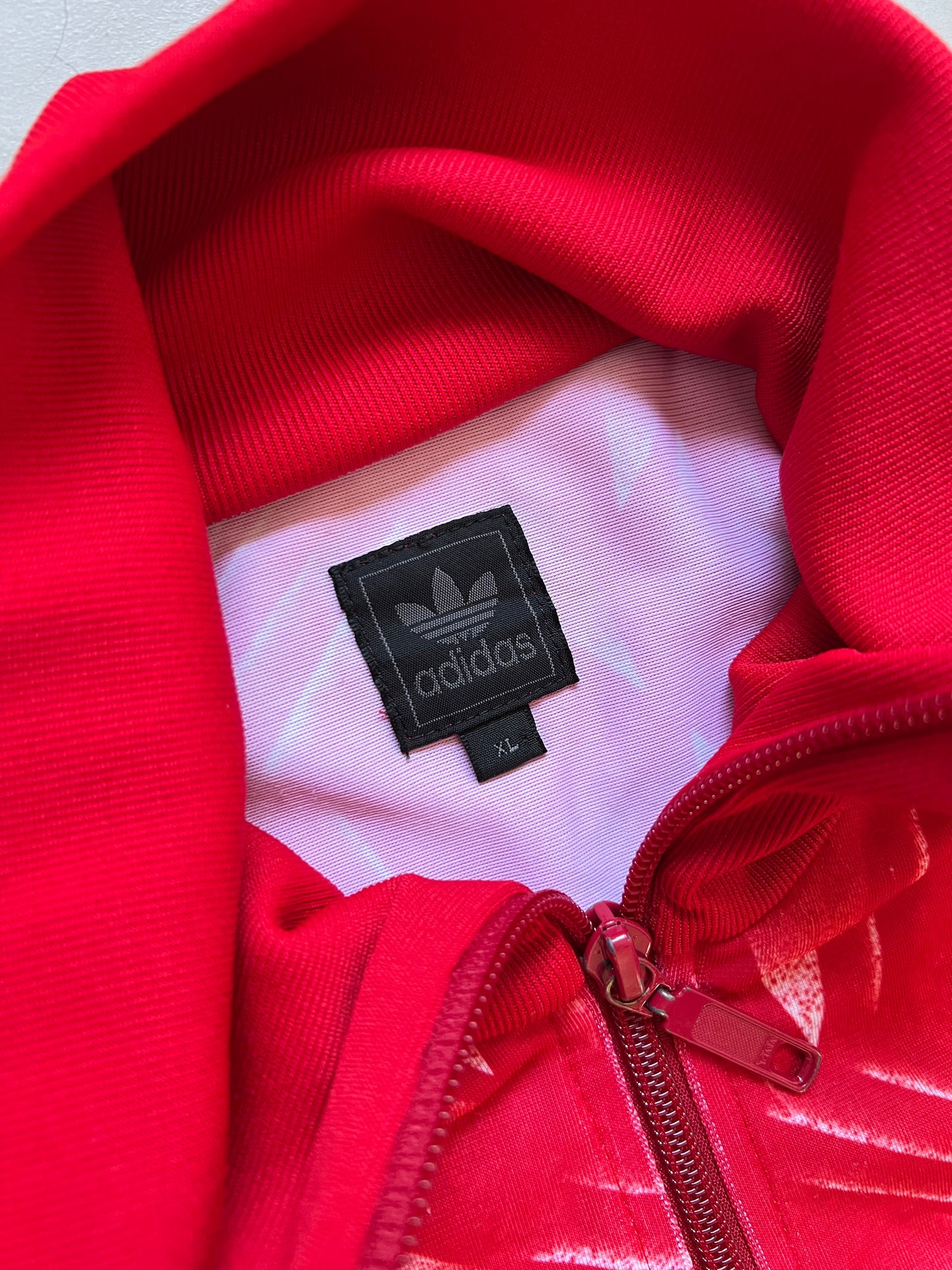 Adidas vintage zip - XL (L)