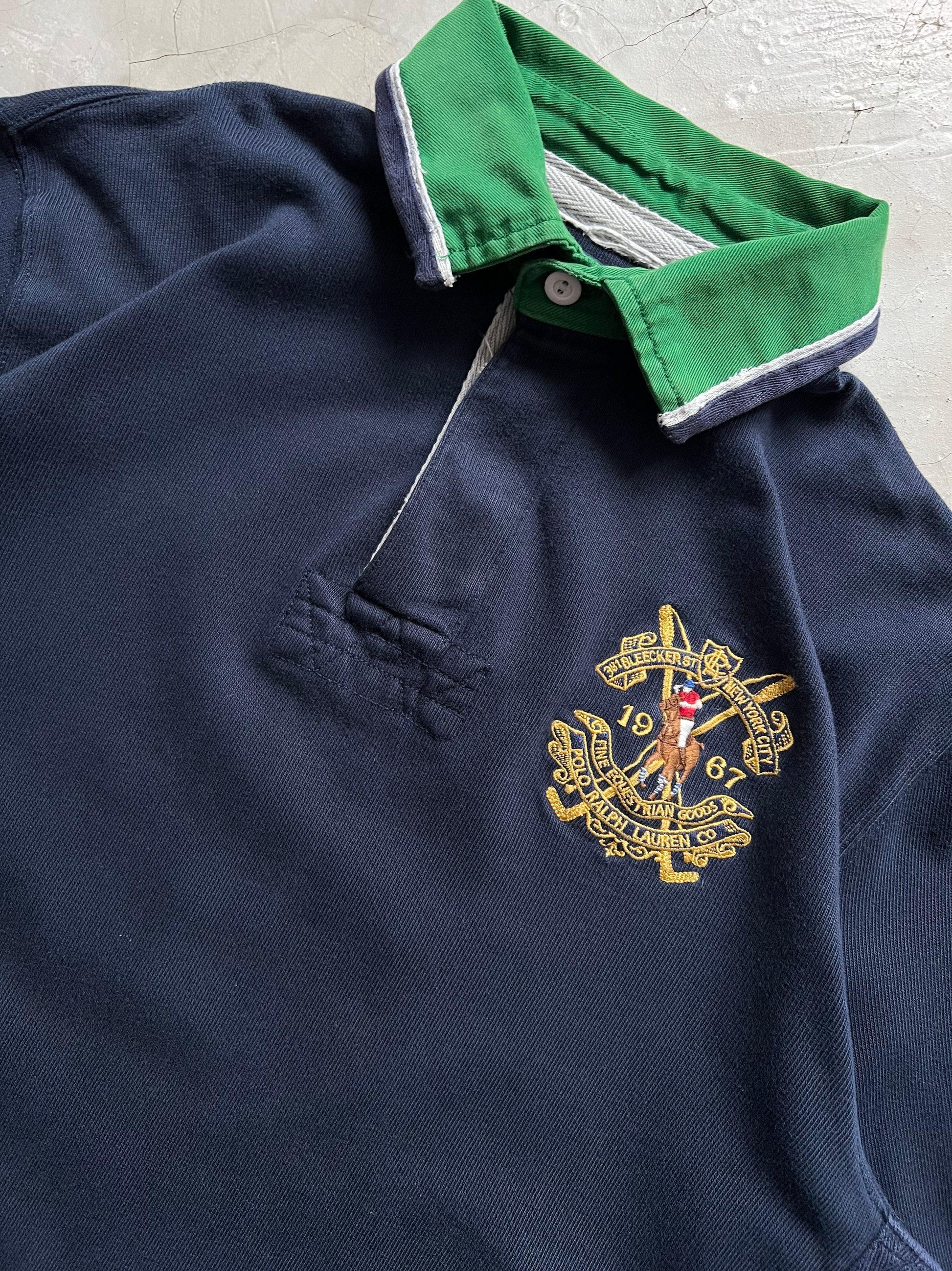 Polo Ralph Lauren vintage rugby sweatshirt - M D2 PO - SNDSHP