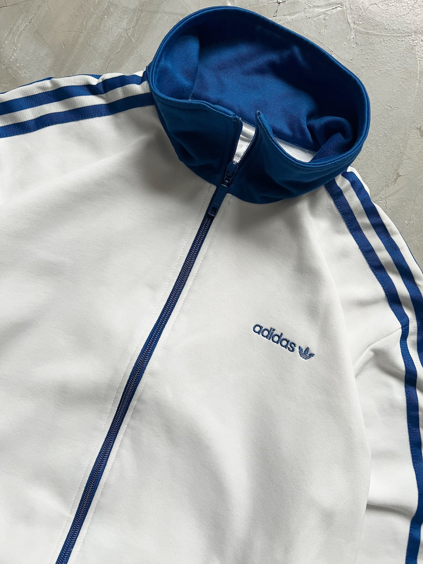 Adidas vintage zip - L