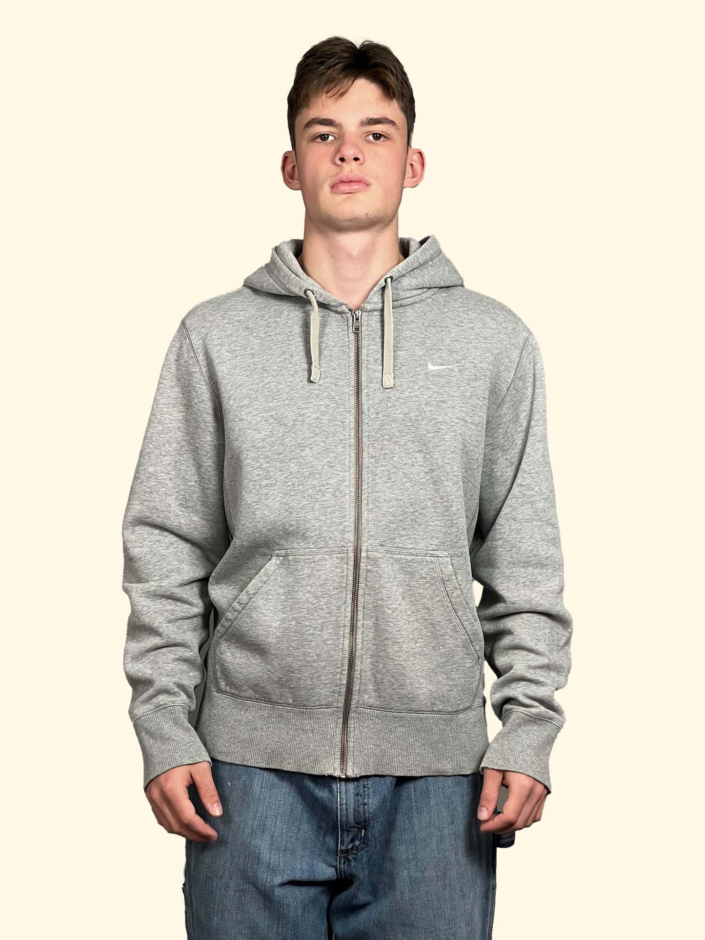 Nike vintage zip hoodie - M