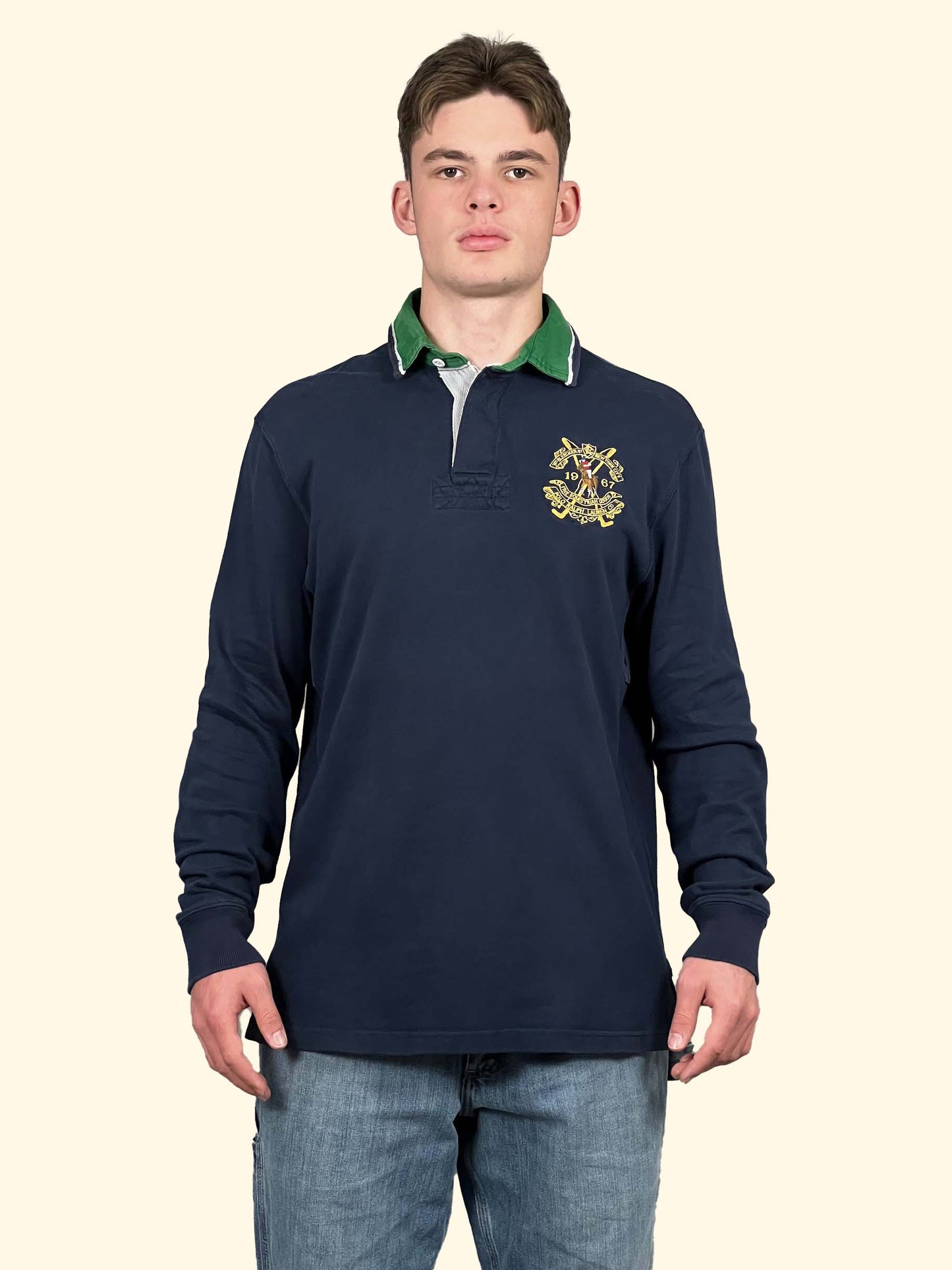 Polo Ralph Lauren vintage rugby sweatshirt - M