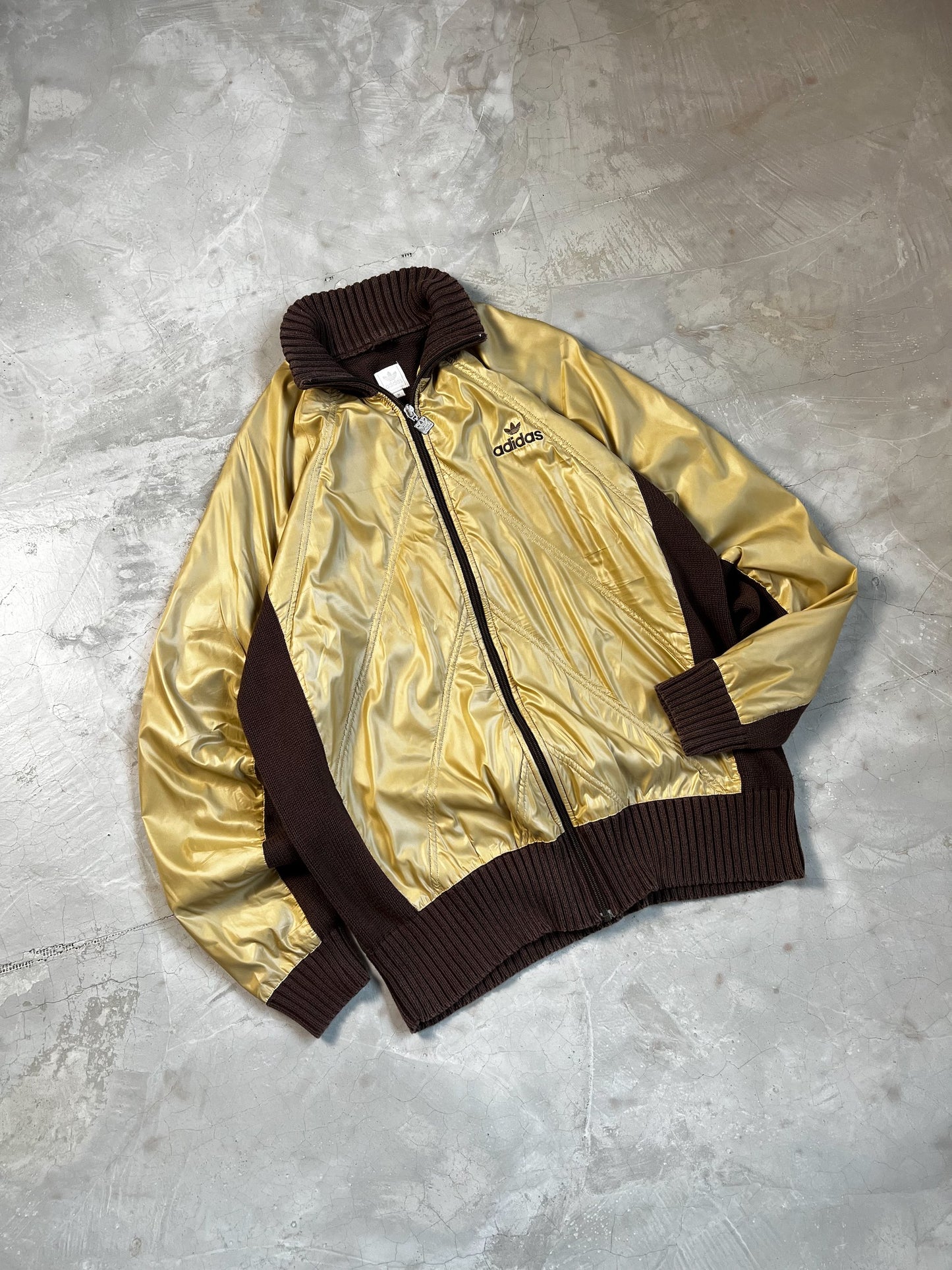 Adidas vintage zip - M