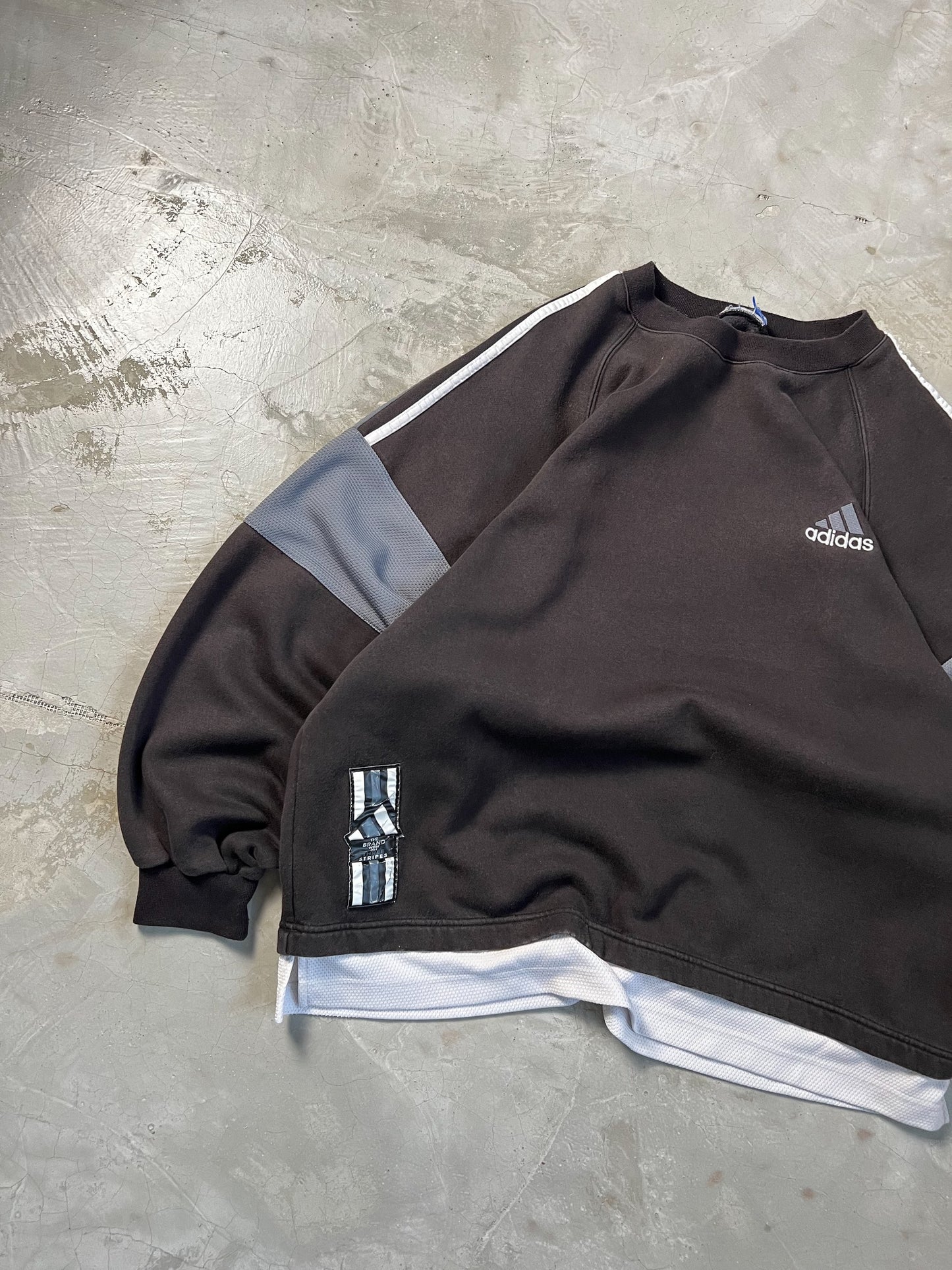 Adidas vintage sweatshirt - XL