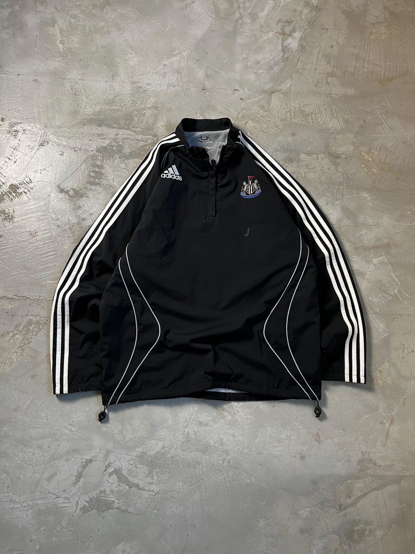 Adidas reversible vintage 1/4 zip - L