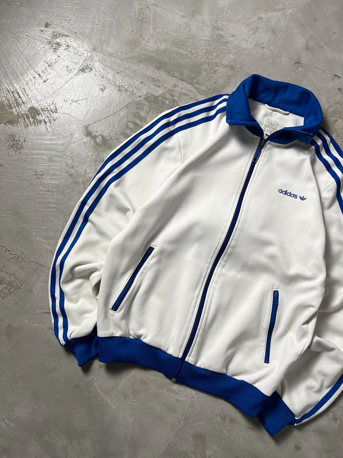 Adidas vintage zip - M