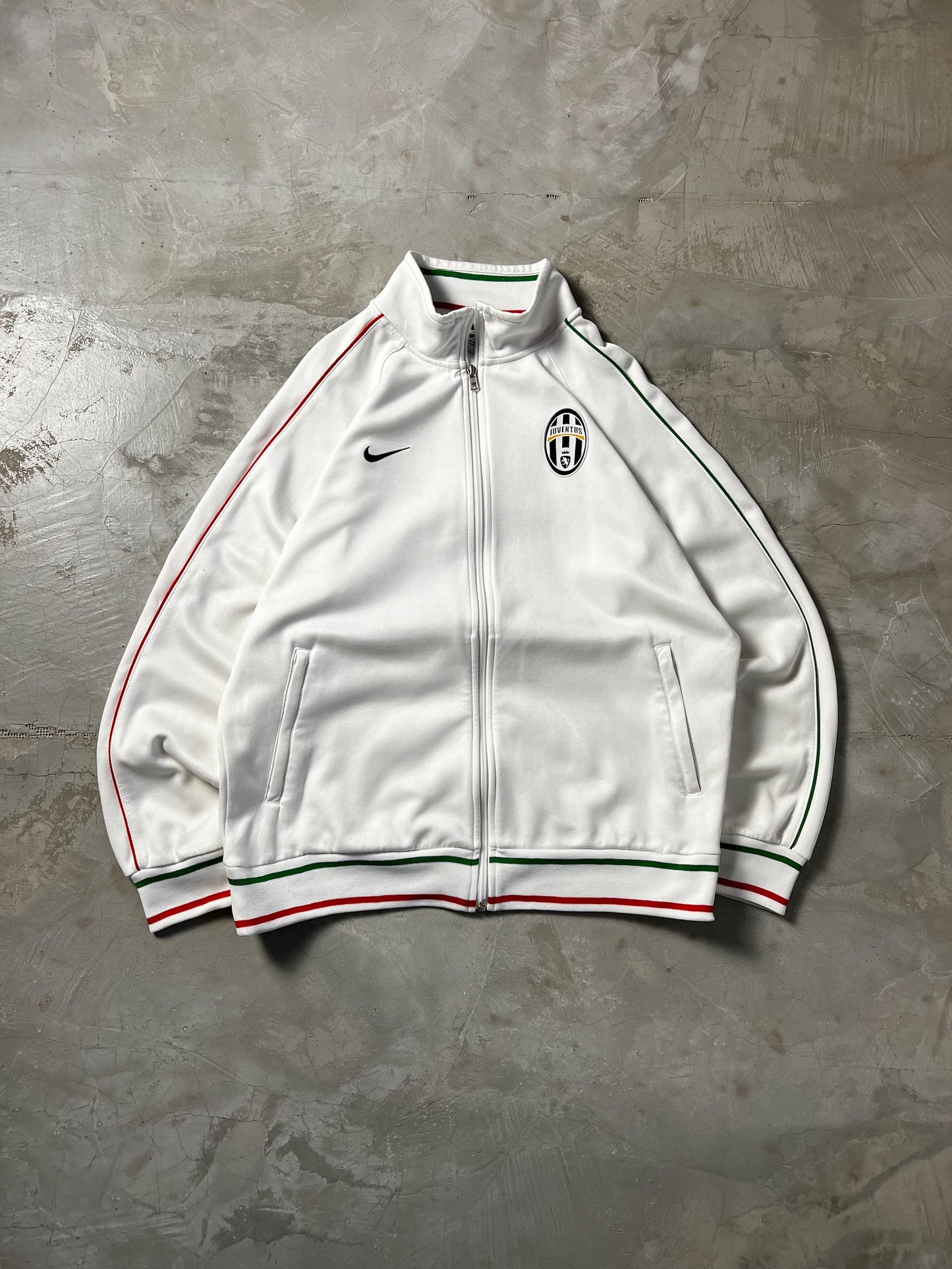 Juventus Vintage-Reißverschluss - L