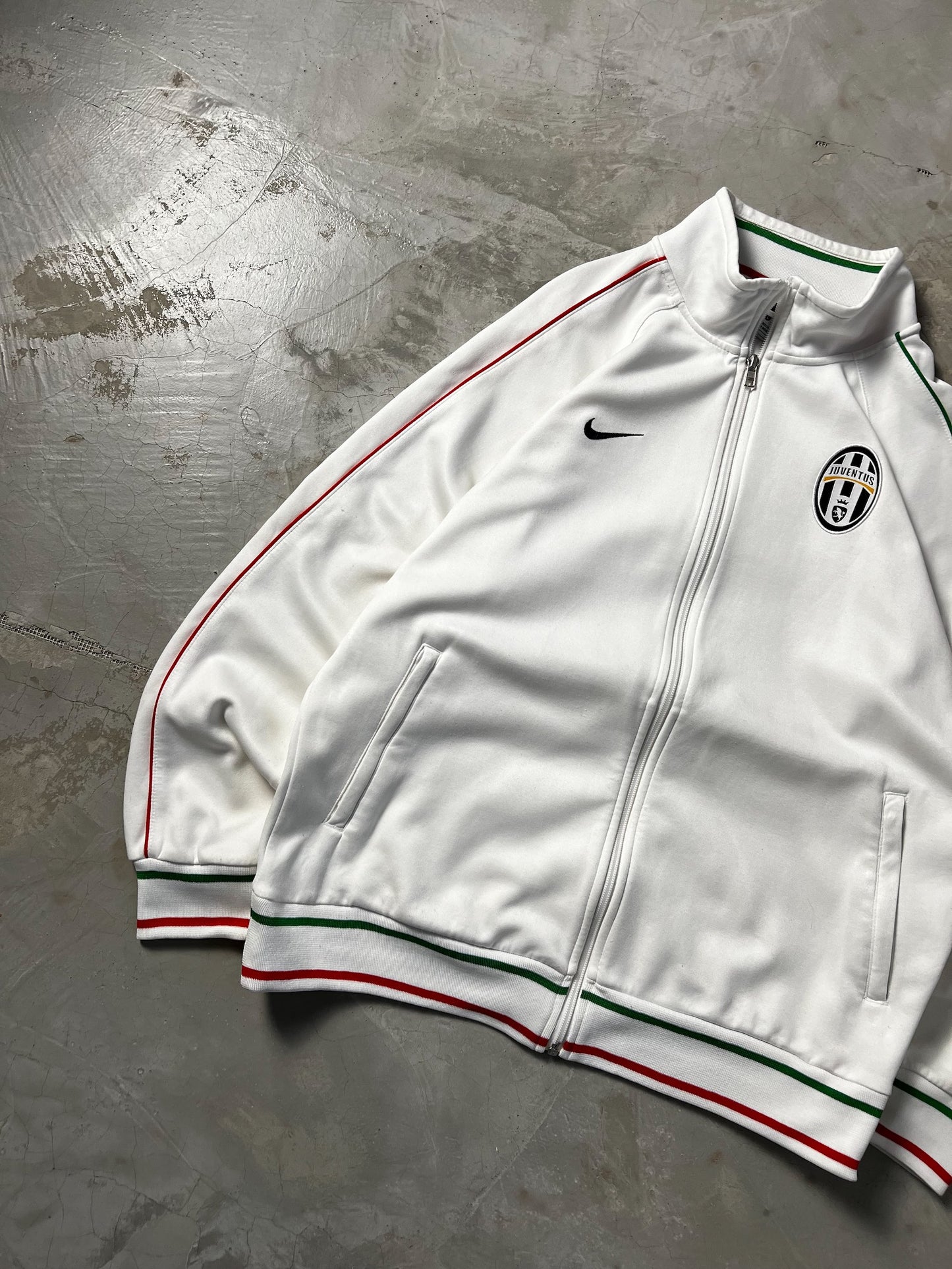 Juventus Vintage-Reißverschluss - L