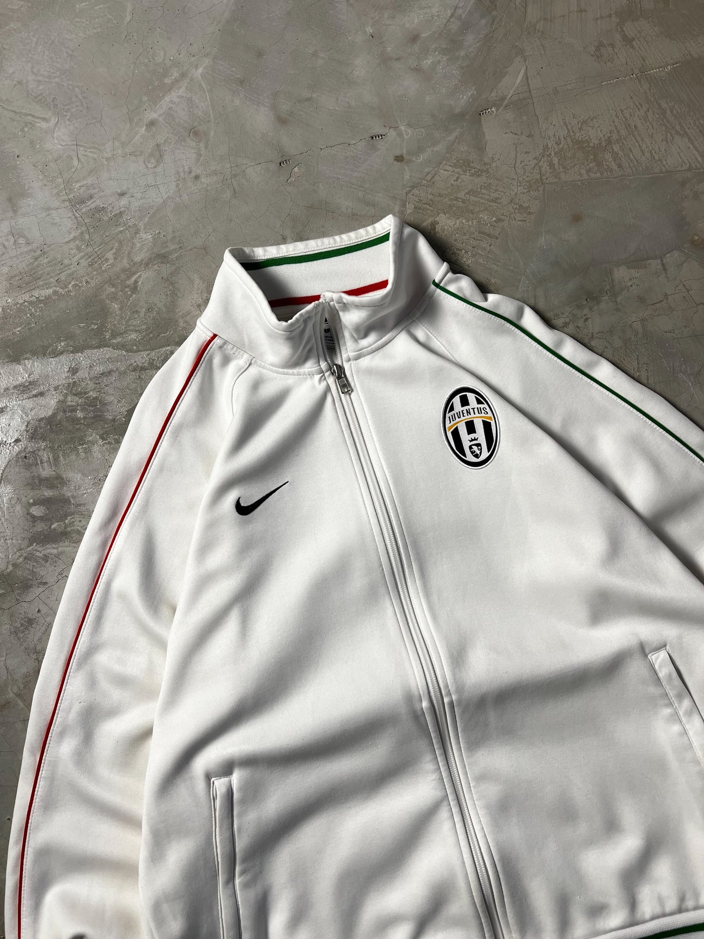 Juventus Vintage-Reißverschluss - L