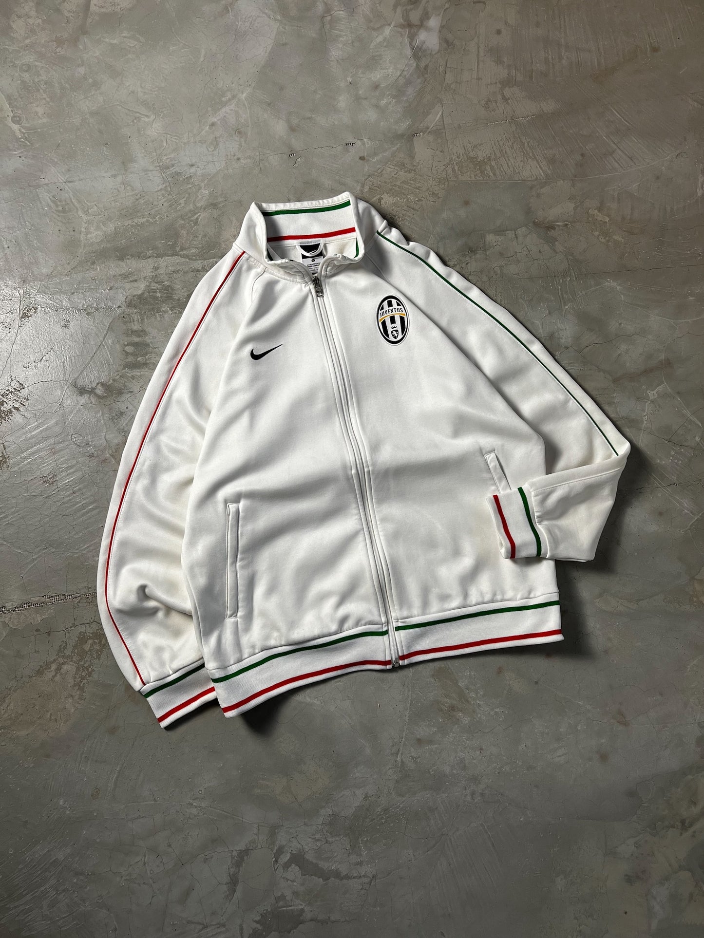 Juventus Vintage-Reißverschluss - L